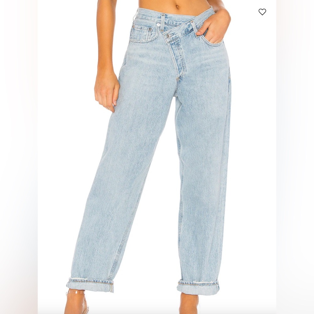 Agolde Criss Cross Upsized Jean